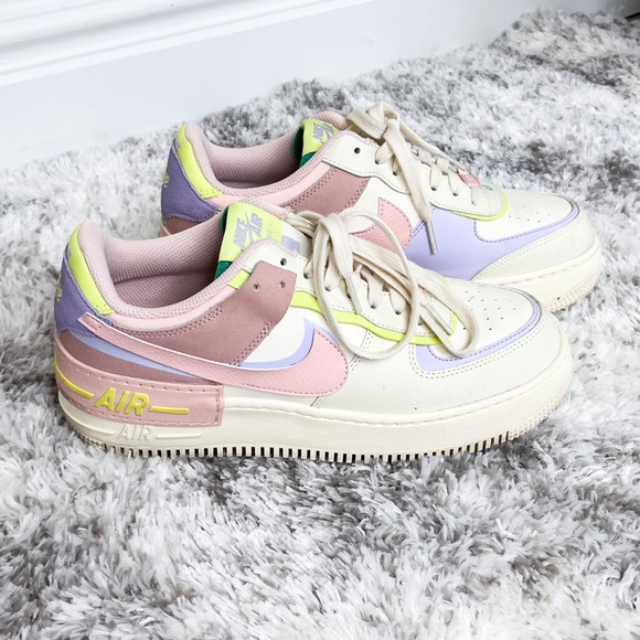 Nike Air Force 1 Shadow "Cashmere" Sneakers Size 9.5 - Picture 2 of 10